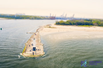wiatrak Świnoujście, fotograf Świnoujście, dron Świnoujście, zdjęcia Świnoujście, symbol Świnoujścia, wiatrak