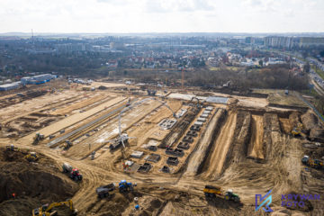 Ikea Szczecin, Ikea w Budowie, Film z drona, fotografowanie z drona